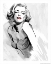 Picture of MARILYNS POSE RED LIPS