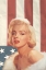 Picture of TRUE BLUE MARILYN IN FLAG