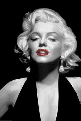 Picture of HALTER TOP MARILYN RED LIPS