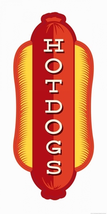 Picture of HOTDOGS IN WHITE