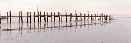 Picture of VINTAGE PIER AT FISHING VILLAGE