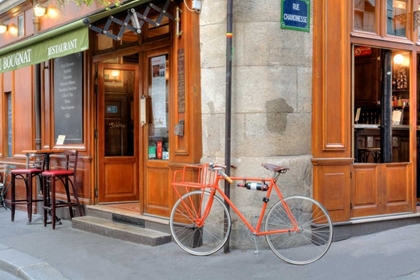 Picture of ORANGE BICYCLE, PARIS