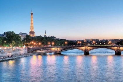 Picture of TWILIGHT ON THE SEINE