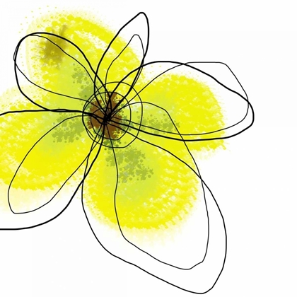 Picture of YELLOW PETALS FOUR