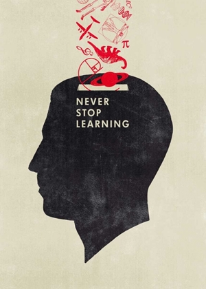 Picture of NEVER STOP LEARNING