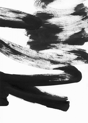 Picture of BLACK AND WHITE STROKES 5