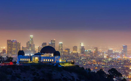 Picture of L.A. SKYLINE WITH GRIFFITH OBSERVATORY