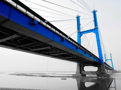 Picture of SUSPENSION BRIDGE IN BLUE
