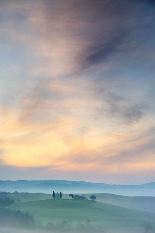 Picture of CAPELLA DI VITALETA AT DAWN TUSCANY II