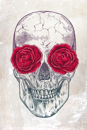 Picture of SKULL AND ROSES