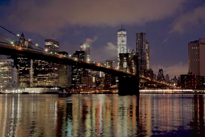 Picture of BROOKLYN BRIDGE AT DAWN