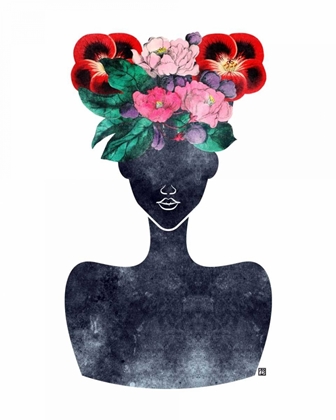 Picture of FLOWER CROWN SILHOUETTE II