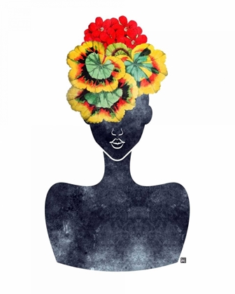 Picture of FLOWER CROWN SILHOUETTE IV