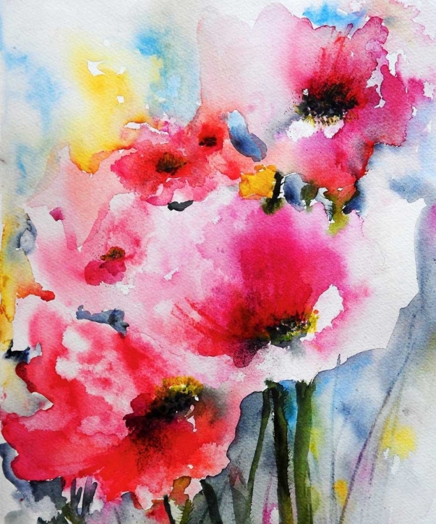 Picture of SUMMER POPPIES II