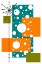 Picture of LACUNA - AQUA AND ORANGE