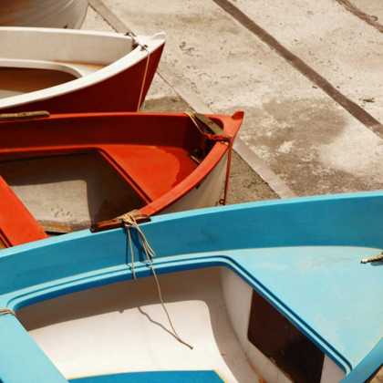 Picture of COLORFUL BOATS