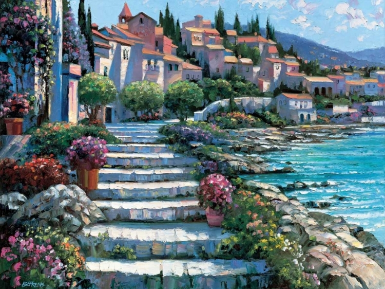 Picture of STEPS OF ST. TROPEZ