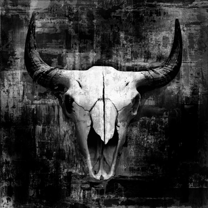 Picture of BLACK COWSKULL