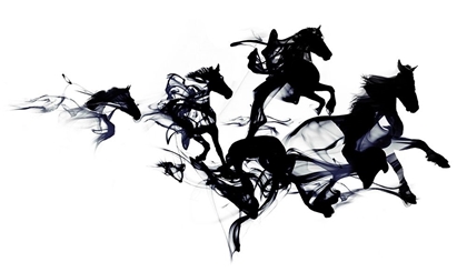 Picture of BLACK HORSES
