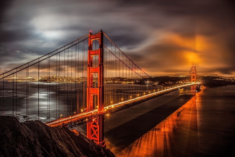 Picture of GOLDEN GATE EVENING