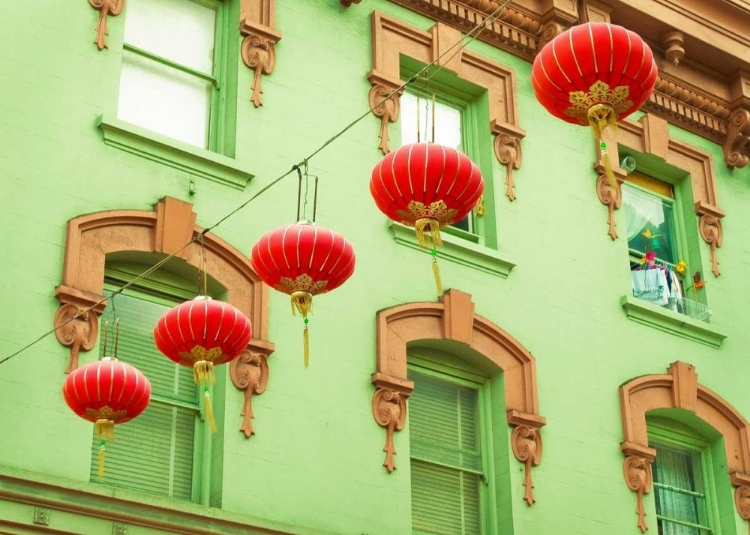 Picture of LANTERNS IN THE WIND