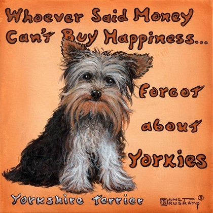 Picture of YORKIES = HAPPINESS