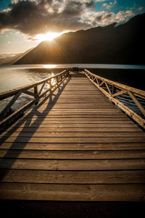 Picture of CRESCENT LAKE SUNSET