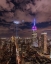 Picture of THE CRESCENT MOON WITH THE TRIBUTE LIGHTS