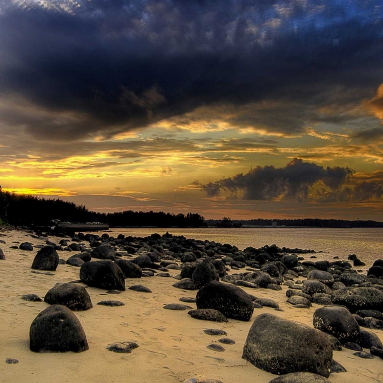 Picture of ROCKS ON BEACH