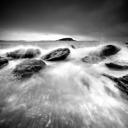 Picture of WAVES ON ROCKS