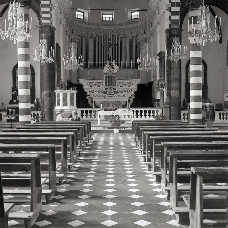 Picture of LIGURIA CHURCH INTERIOR - 1