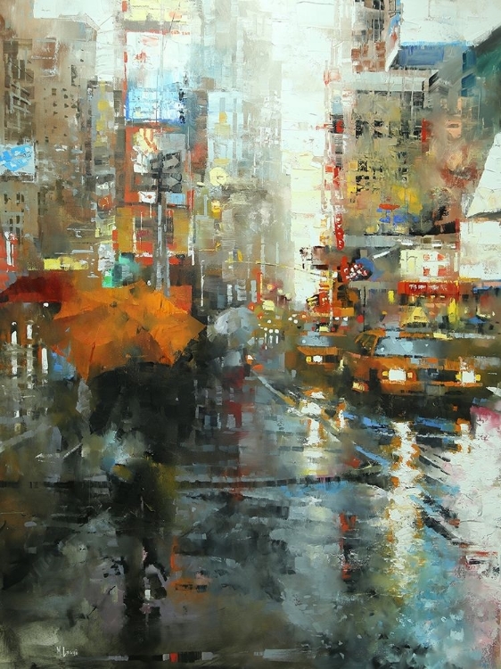 Picture of MANHATTAN ORANGE UMBRELLA