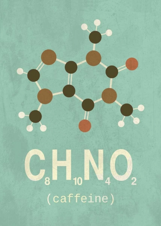 Picture of MOLECULE CAFFEINE