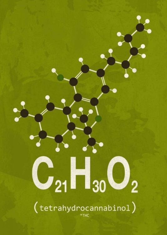 Picture of MOLECULE THC