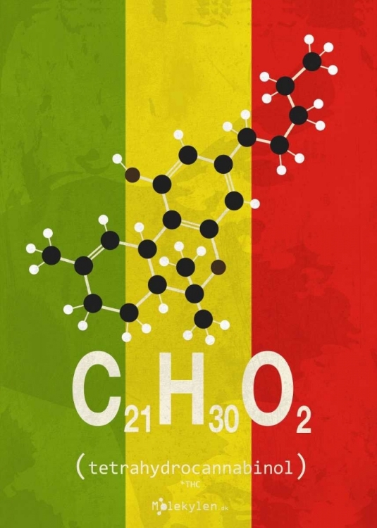 Picture of MOLECULE THC