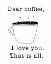 Picture of DEAR COFFEE