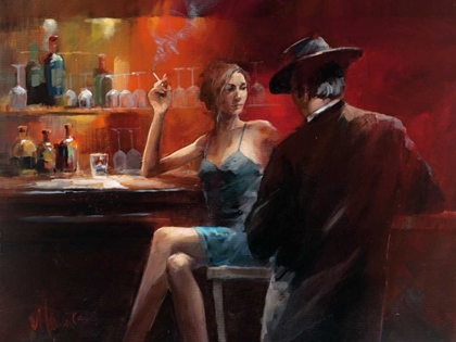 Picture of EVENING IN THE BAR II