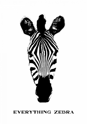 Picture of EVERYTHING IS ZEBRA