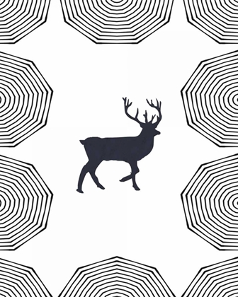 Picture of DANCING DEER I