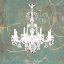 Picture of CHANDELIER AQUA