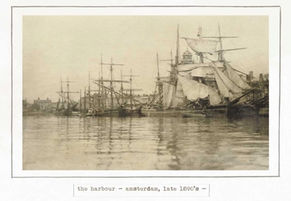 Picture of AMSTERDAM HARBOUR 1890