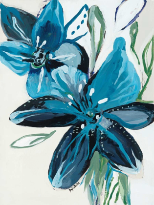 Picture of FLOWERS OF AZURE II