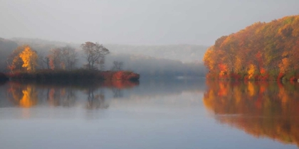 Picture of EARLY FALL MORNING AT THE LAKE