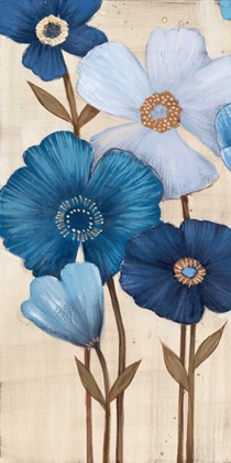Picture of FLEURS BLEUES I