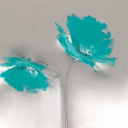 Picture of AQUA PLATINUM PETALS II