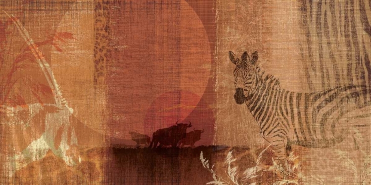 Picture of SAFARI SUNSET I