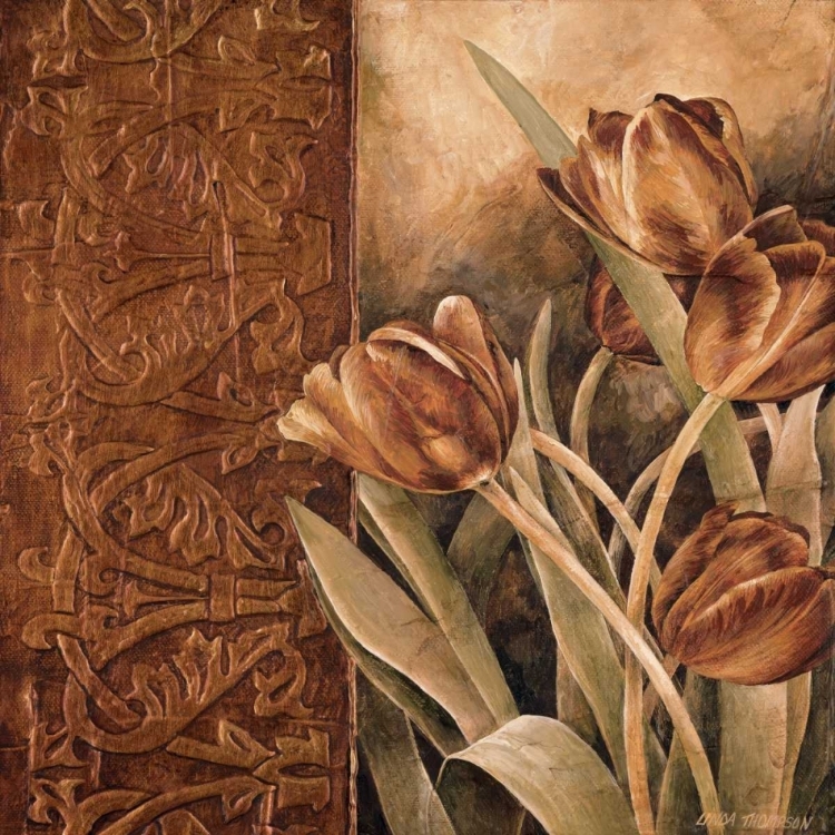 Picture of COPPER TULIPS I
