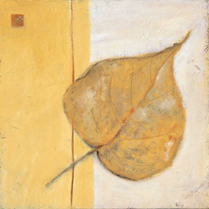 Picture of LEAF IMPRESSION - OCHRE