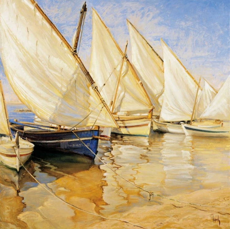 Picture of WHITE SAILS I