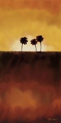 Picture of SUNSET PALM I